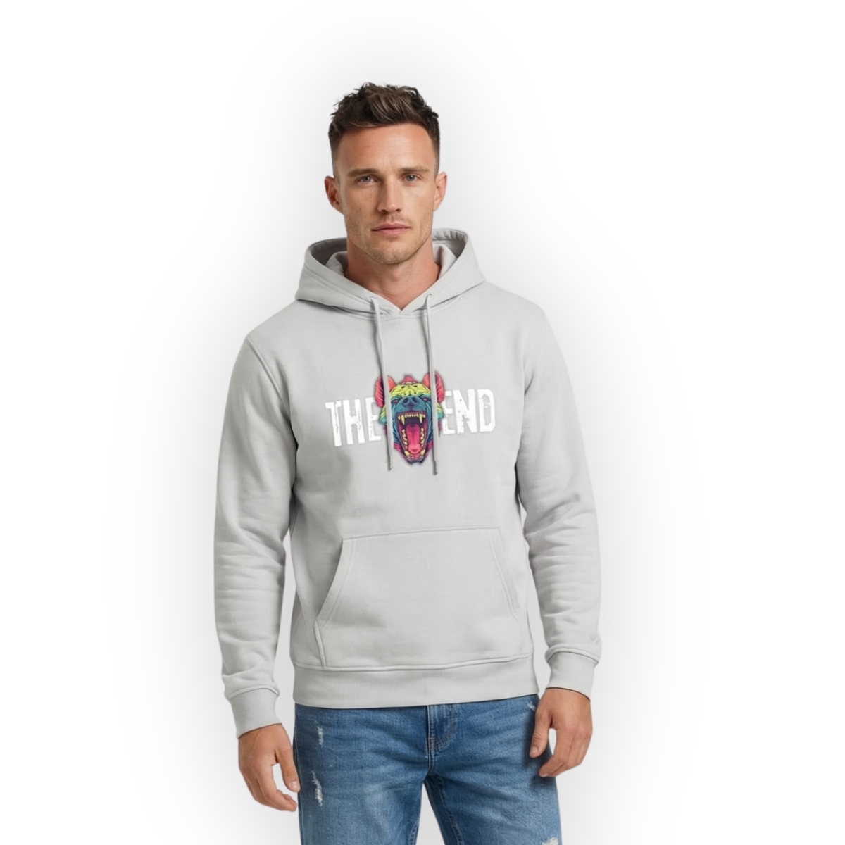 Bluza silver The End Hyene