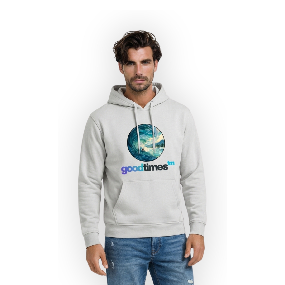 Bluza silver The End Good Times Surfer - obrazek 2