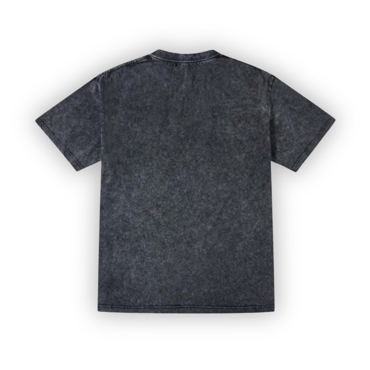 T-shirt Washed Effect Czarny The End Hyene - obrazek 4